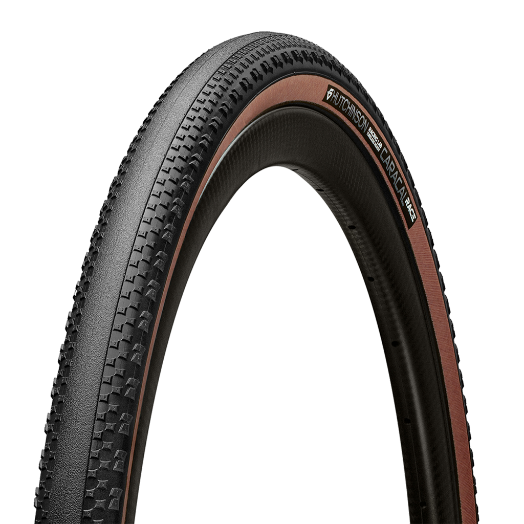 LLANTA HUTCHINSON CARACAL RACE 700X45 TUBELESS READY CAFE