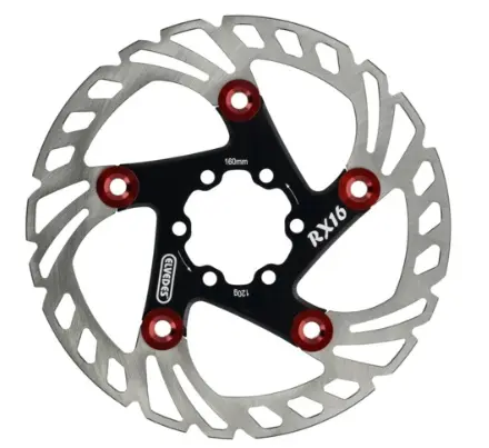 DISCO ROTOR "RX16 FLOATING" ø160mm 120g CON 6 TORNILLOS (INCLUIDOS) 1.8 mm ESPESOR