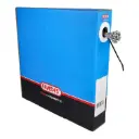 50 CABLES INTERNOS DE CAMBIO 2,5 metros ACERO INOXIDABLE ø0,9 mm CON CABEZAL N ø4×4