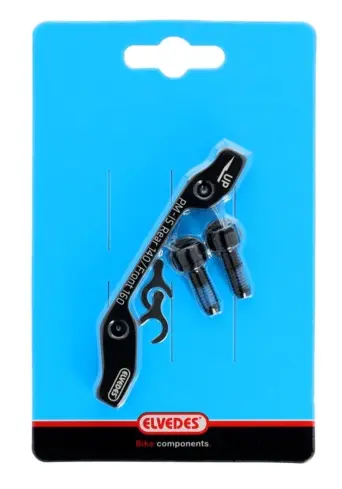 ADAPTADOR PARA CALIPER POST MOUNT - INTERNATIONAL STANDAR COMPATIBLE CON DISCOS FRONTAL ø160mm TRASERO ø140mm