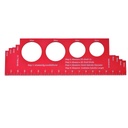 MEDIDOR DE TAZAS DE CENTRO "BB GAUGE"