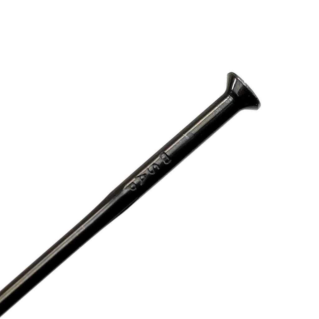 RAYO SAPIM RACE "Straight Pull" NEGRO 310MM SIN ROSCA