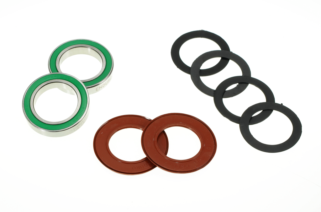 BKC-54109 - KIT DE BALEROS DE PEDALIER HÍBRIDOS CERÁMICOS XD15, ABEC-5 PARA BIELAS SHIMANO DE 24 MM Y CUADROS BB90/95