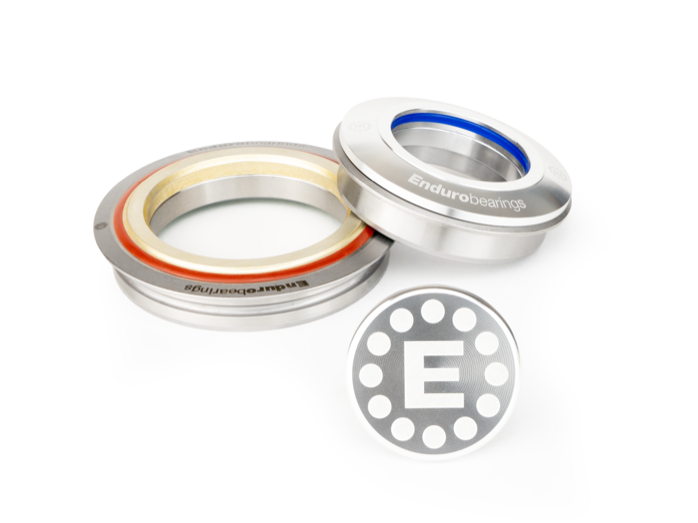 HDK-0010-S - Maxhit Zero-Stack Headset Kit 1-1/8 x 1-1/2 (44/56mm)-Silver