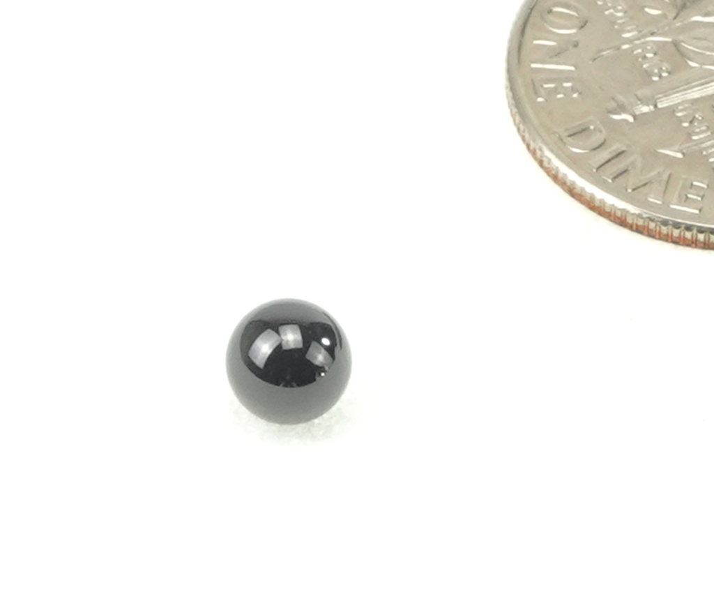 BKC-0025 - 3/16 (0.1875) Grade 5 Si3N4 Ceramic Balls (50 pieces)
