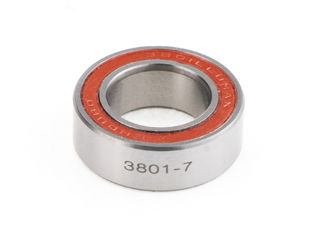 3801 LLU MAX-7 - MAX-Design, Double Row, ABEC-3, radial suspension bearing -12mm x 21mm x 7mm