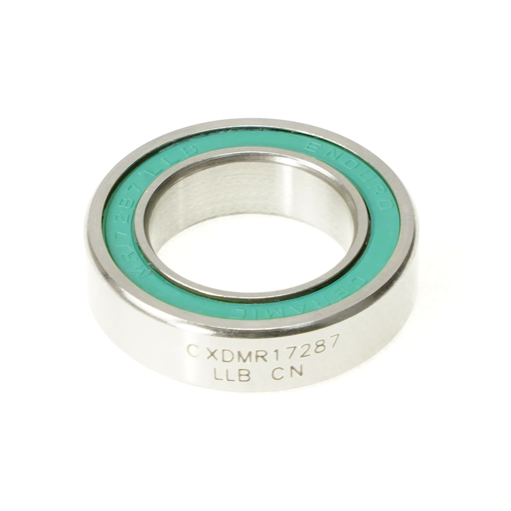 CXD MR 17287 LLB BALERO RADIAL CERAMICO HIBRIDO, ABEC-5, CON SELLOS LLB (HOLGURA CN) 17 MM X 28 MM X 7 MM