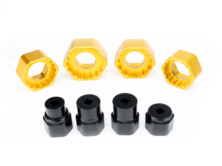 Kit de herramientas Pro Cup para BB, incluye: 52x16-29, 46x12-30, 44x16-24 y 41x16-STD