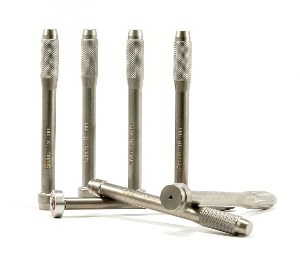 BRT-030 - JUEGO DE PUNZONES PARA BALEROS DE ACERO ENDURECIDO