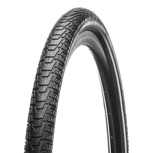 [HS-PV703345] LLANTA HUTCHINSON HAUSSMANN INFINITY URBAN 700CX37 CON REFLEJANTE NEGRA (para cámara)