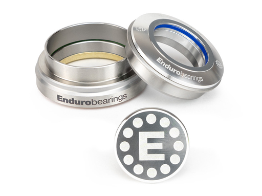 [EB-HDK-0022-S] HDK-0022-S - Maxhit Zero-Stack/External Cup Headset Kit 1-1/8 x 1-1/2 (44/44mm)-Silver