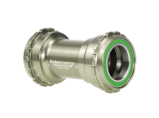 [EB-BKSR-0117] BKSR-0117 - Torqtite, stainless steel, Radial Bearing Bottom Bracket for PF30 Framesets and BB30/386 Style Cranksets - Graphite