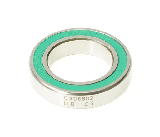 [EB-BB CXD 6802 LLB C3-bag] CXD 6802 LLB C3 - XD15 CERÁMICO-HÍBRIDO, ABEC-5, BALERO RADIAL (JUEGO C3) - 15 MM X 24 MM X 5 MM