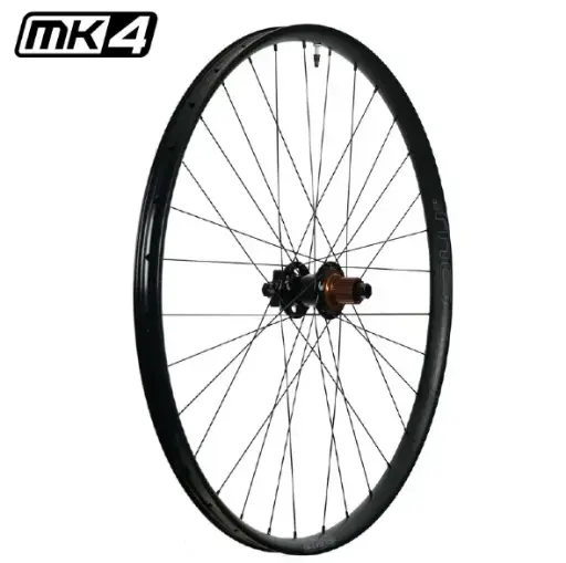 [SN-WMK4FLR003-HG] RUEDA TRASERA MTB CON STAN´S FLOW MK4 Y MAZA BITEX HG 27.5 32H 12X148 NEGRA